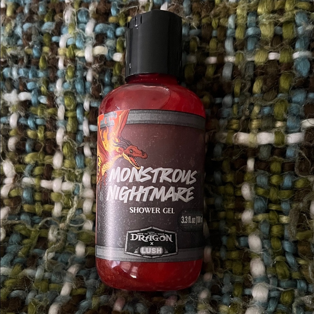 Lush Monstrous Nightmare Shower Gel - LIMITED EDITION How to train your dragon